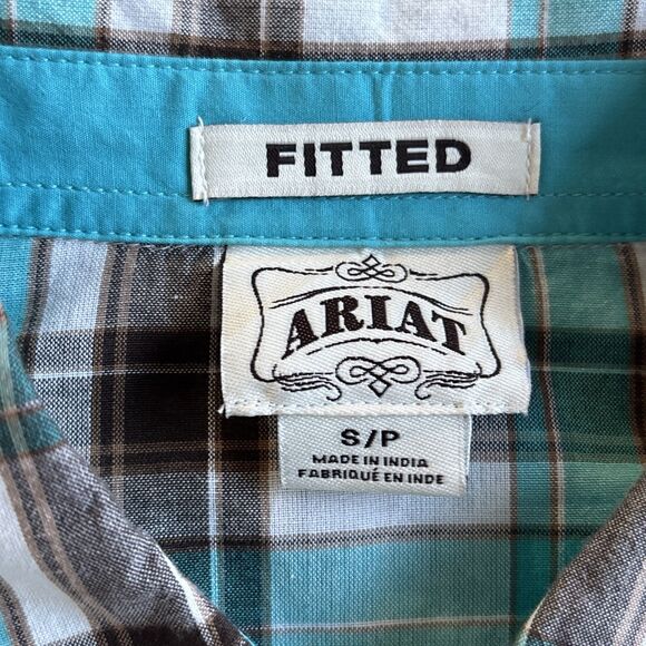 Ariat Cybil Fitted Snap Front Shirt, Size S - Picture 9 of 10